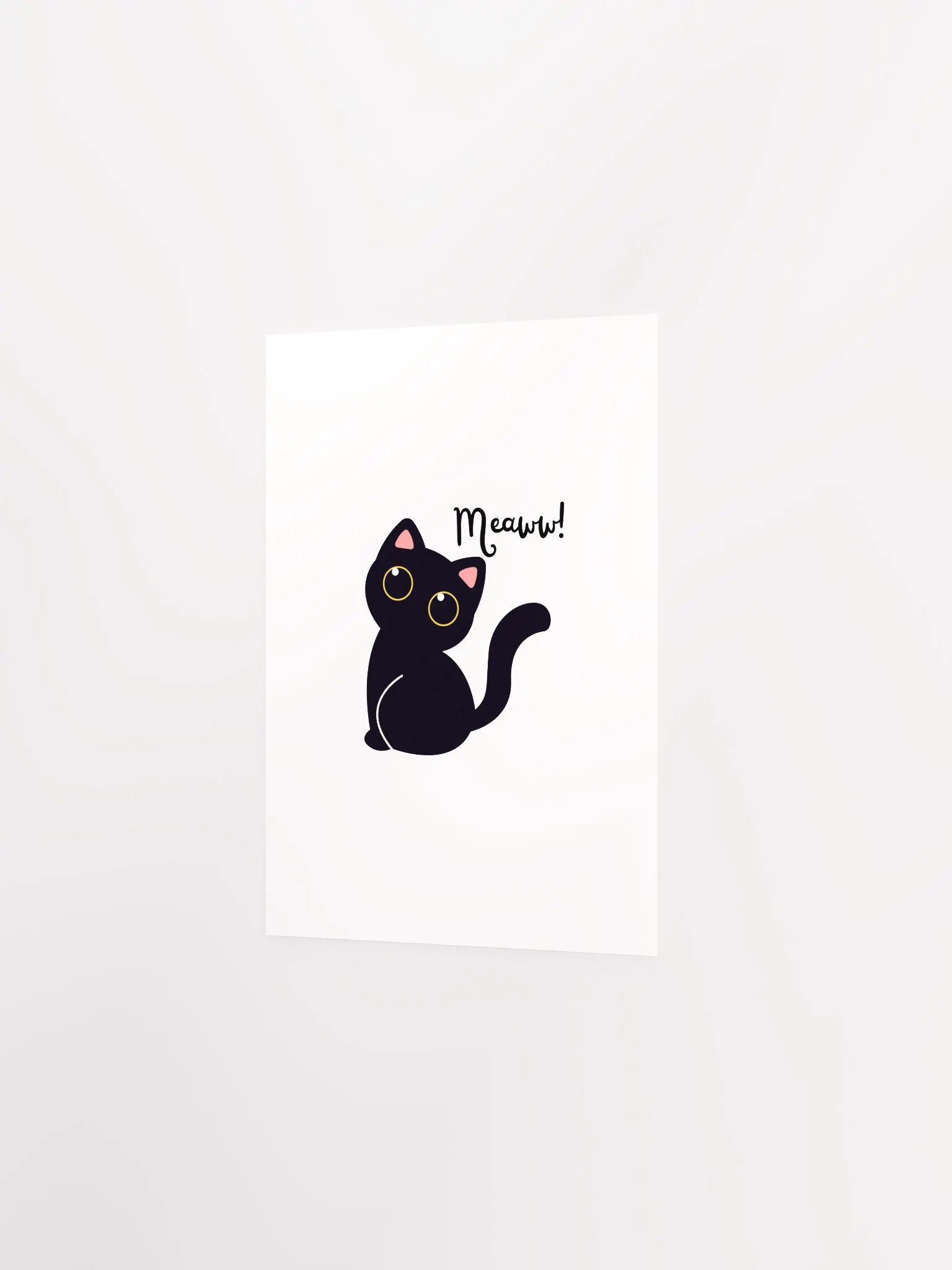 Meaww Mini Poster product image (2)