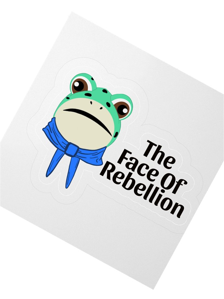 Rebellion Frog Sticker product image (3)