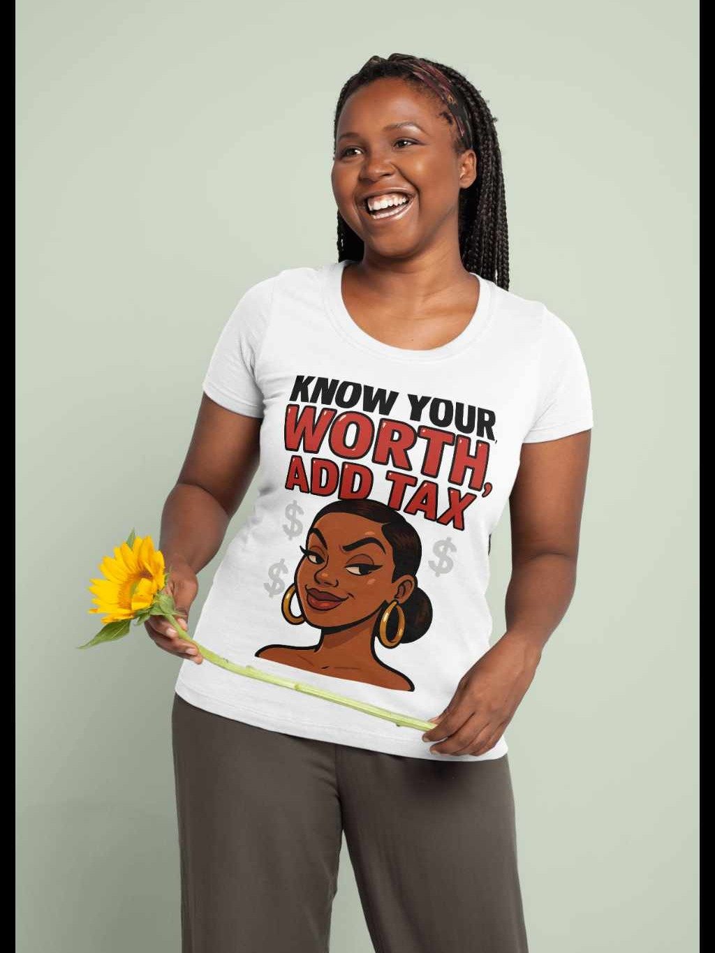 Know Your Worth PNG | Motivational Sublimation Design | High Resolution 300 DPI Digital Download | Self Love Printable by Urbana Digital Creations product image (4)
