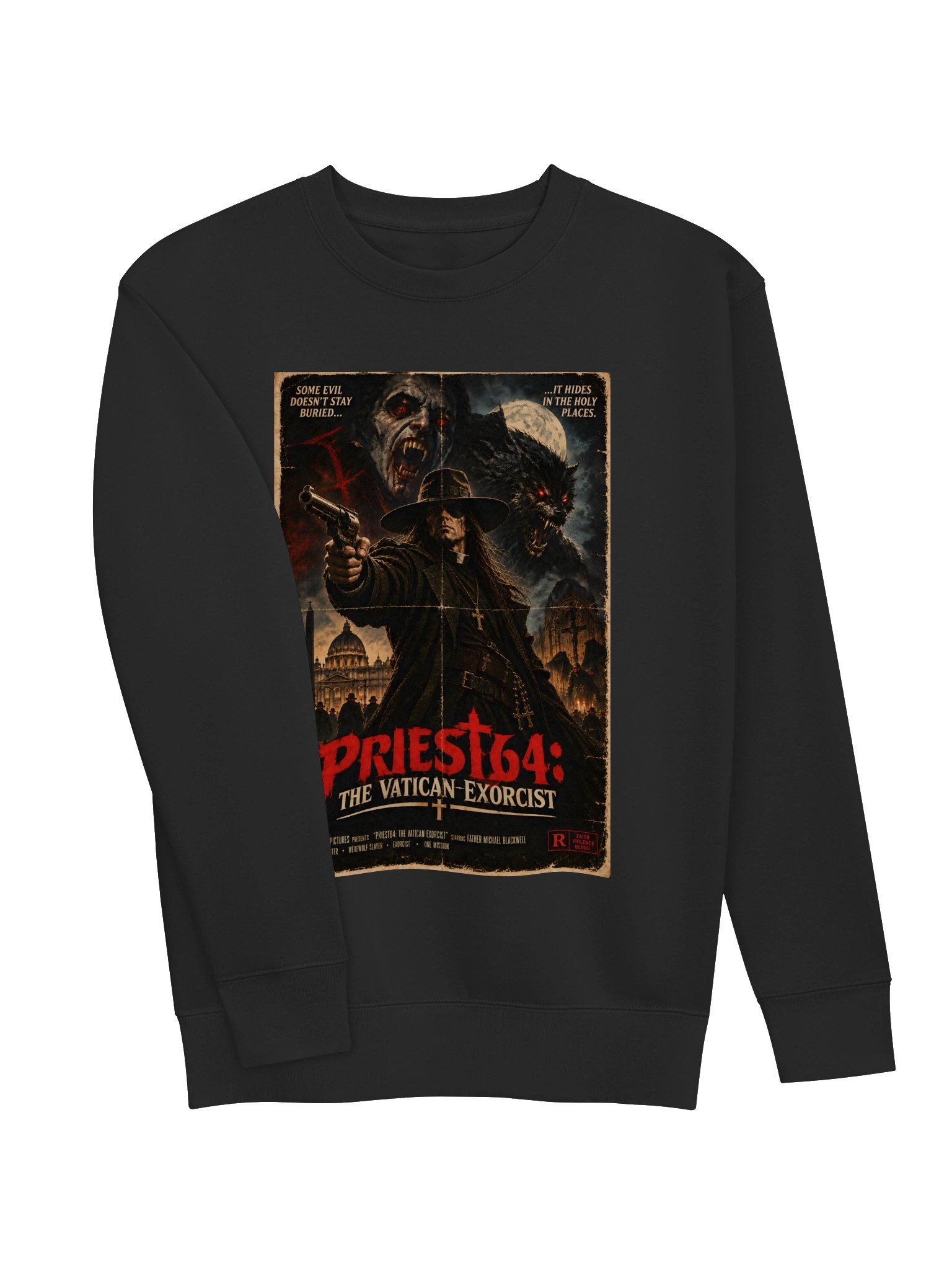 PRIEST64: THE VATICAN EXORCIST CREWNECK YO product image (3)
