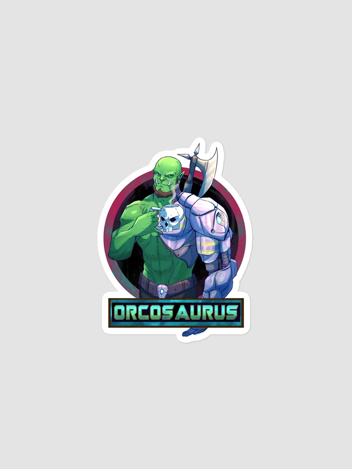 The Orcosaurus - Bubble-free stickers product image (2)