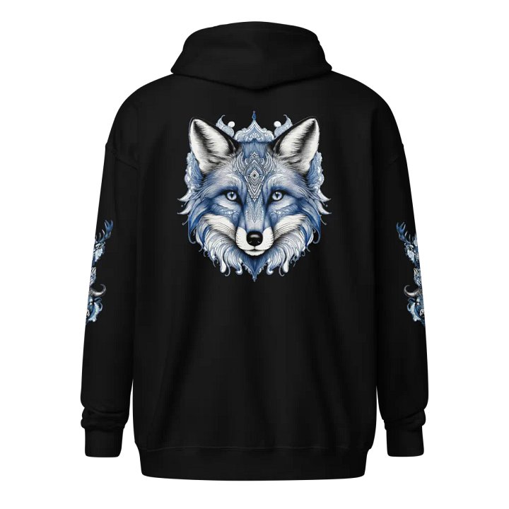 Blue Vixen Back Vixen Games zippy Hoodie product image (1)