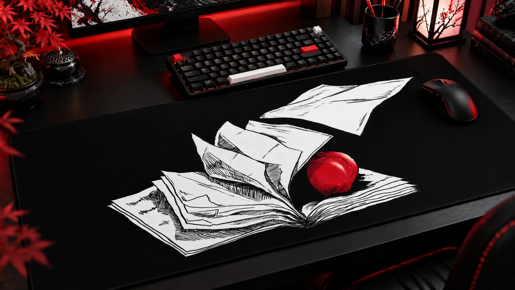 Forbidden Pages | OniDeskt Mouse Pad product image (2)