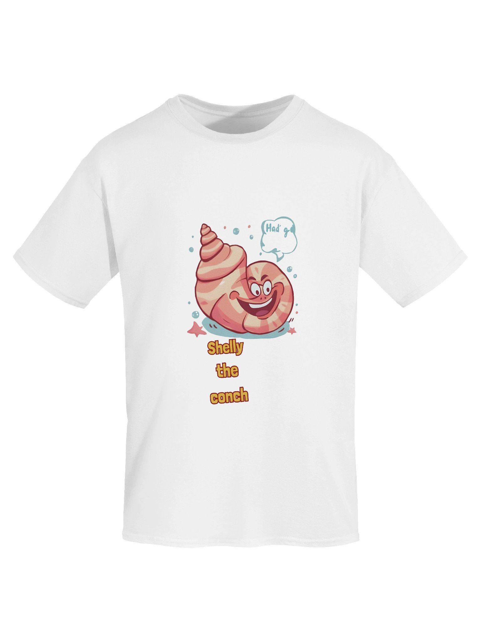 Shelly the Conch Happy T-Shirt product image (7)