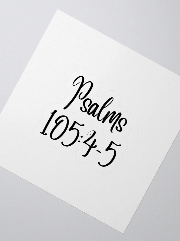 Psalms 105:4-5 product image (5)