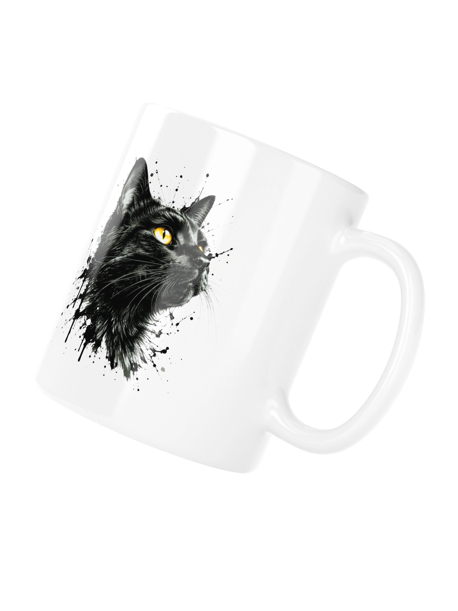 Midnight Cat Ceramic Mug product image (10)