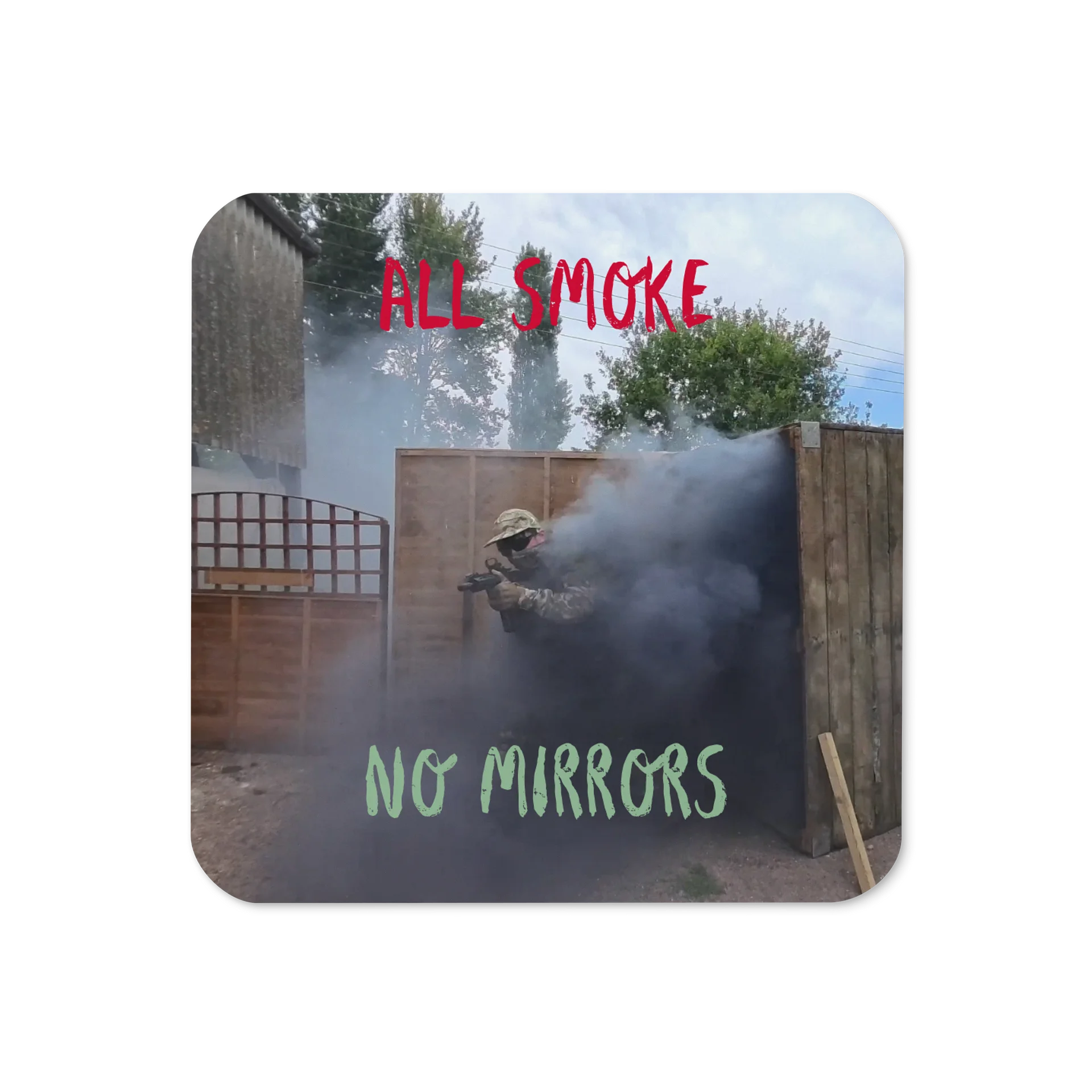 Drink Coaster - Smoke & No Mirrors product image (1)