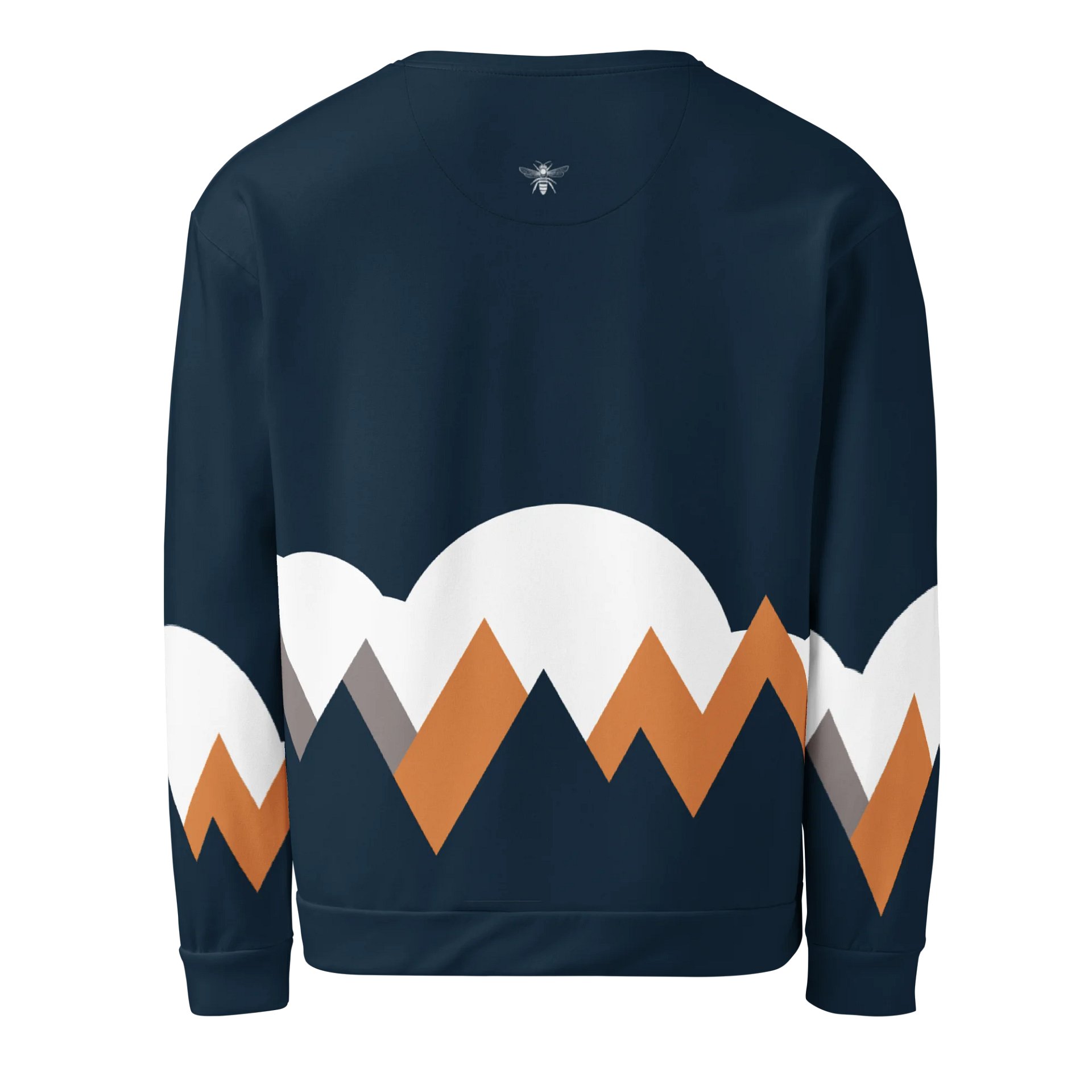 Celestial Moon Phases Sweatshirt Cosmic Mountains product image (4)