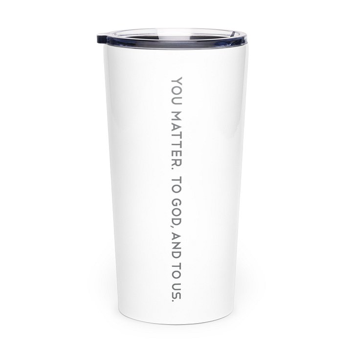 AUMC Logo and Mission Tag Stainless Steel Tumbler product image (2)