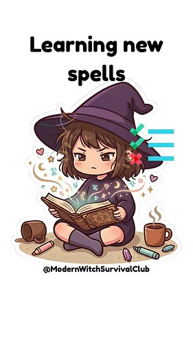 Learning new spells
Time to open the spellbook and get things done.

Cozy witch vibes, little victories and one quest at a ti...