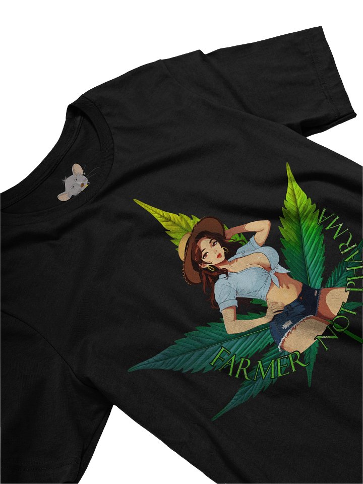 "Farmer Not Pharma" T-Shirt – Premium Glow-Up product image (7)