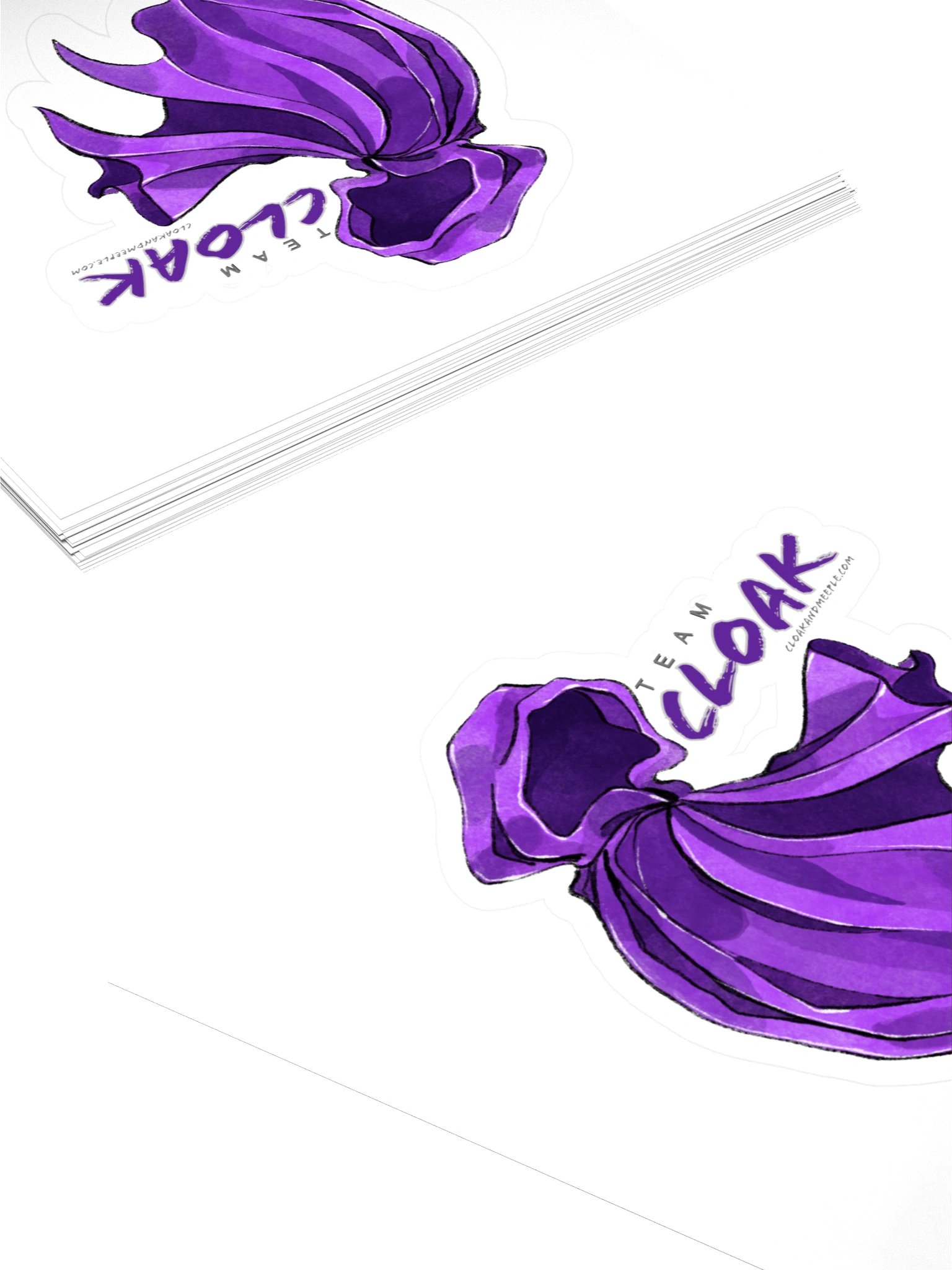 Team Cloak Kiss Cut Stickers product image (4)