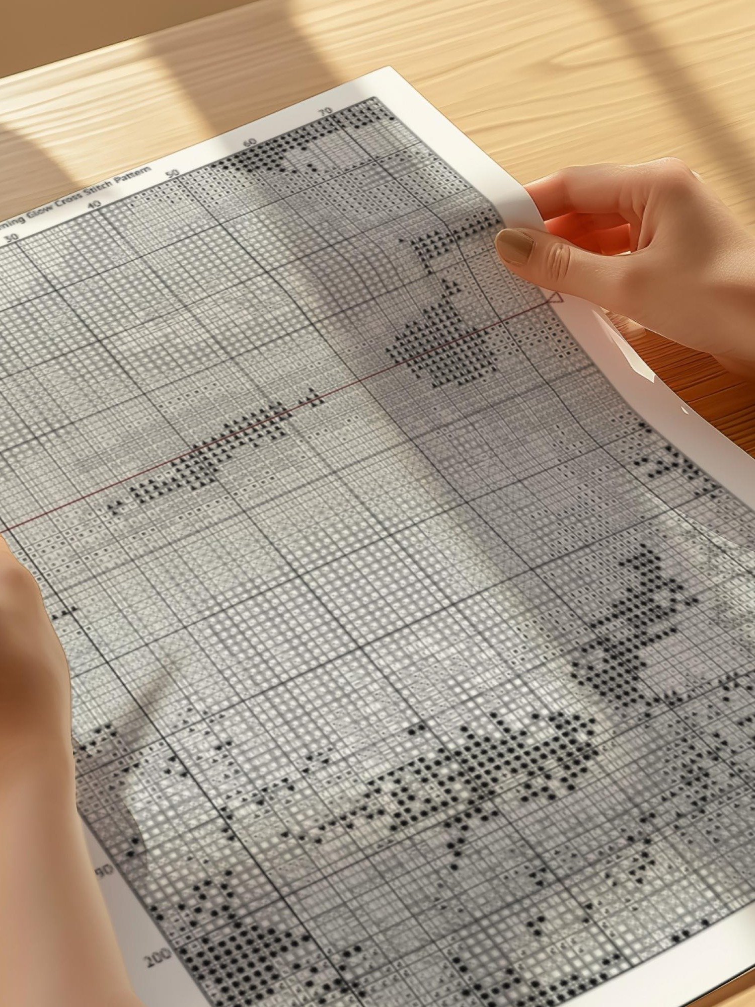 Morning Glow Cross Stitch Pattern product image (4)