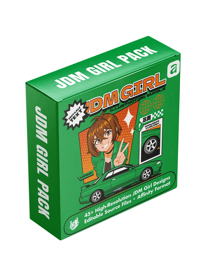 JDM ANIME RACER COLLECTION (for commercial use) product image (1)