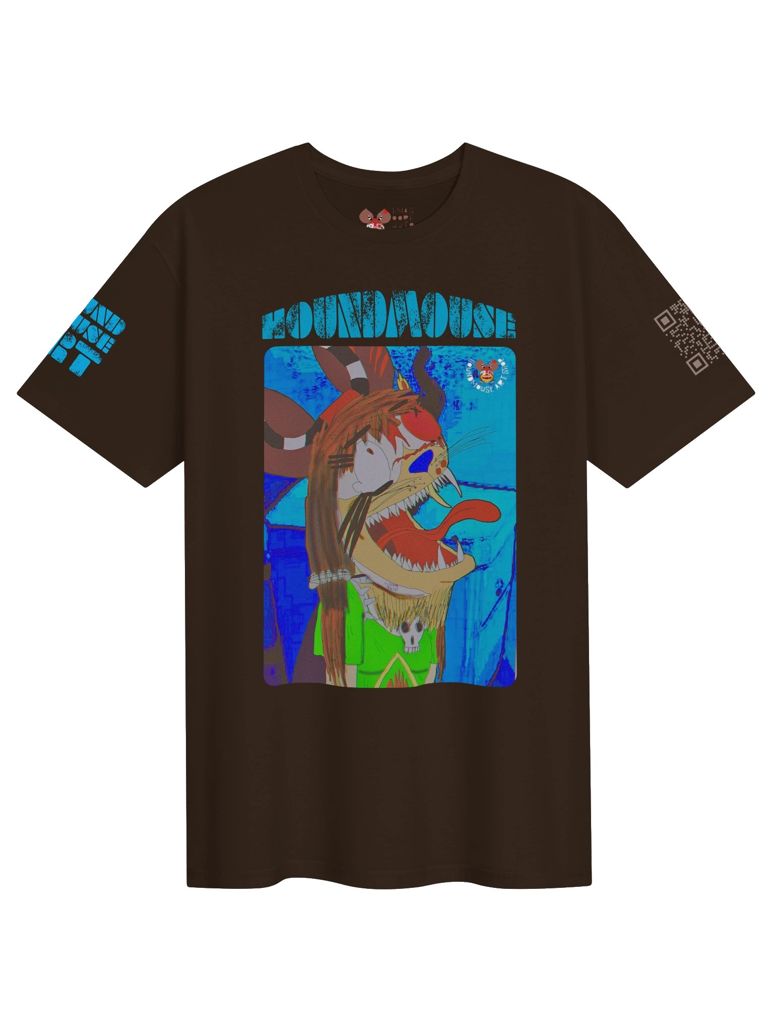 HOUNDMOUSE FEELING AWESOME Graphic Tee product image (1)