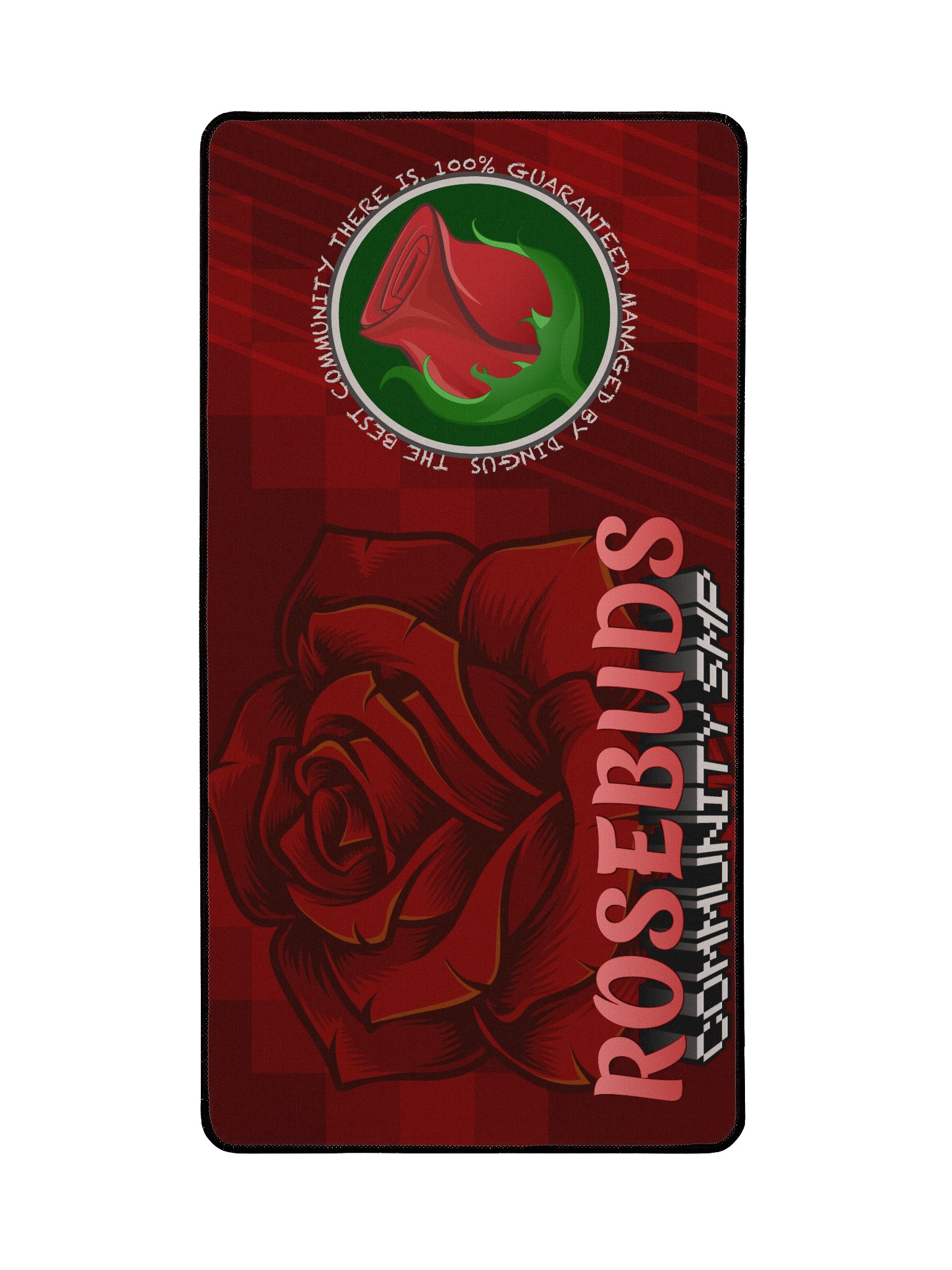Rosebuds Deskmat 15.5" x 31.5" product image (2)