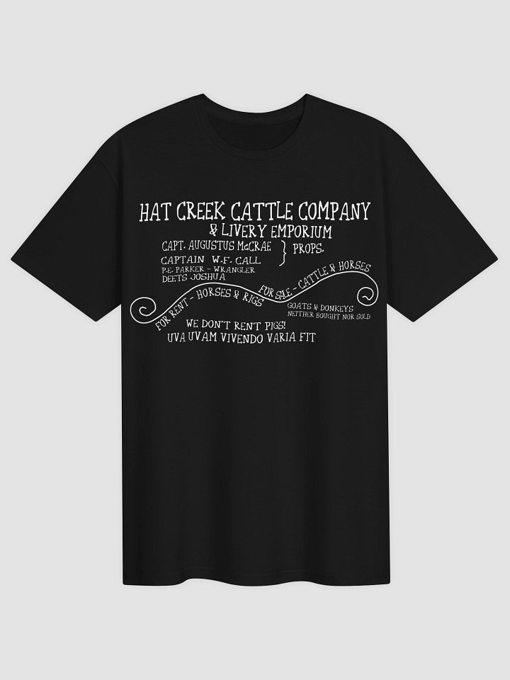 Hat Creek Livery Emporium - Lonesome Dove (T-Shirt) product image (1)
