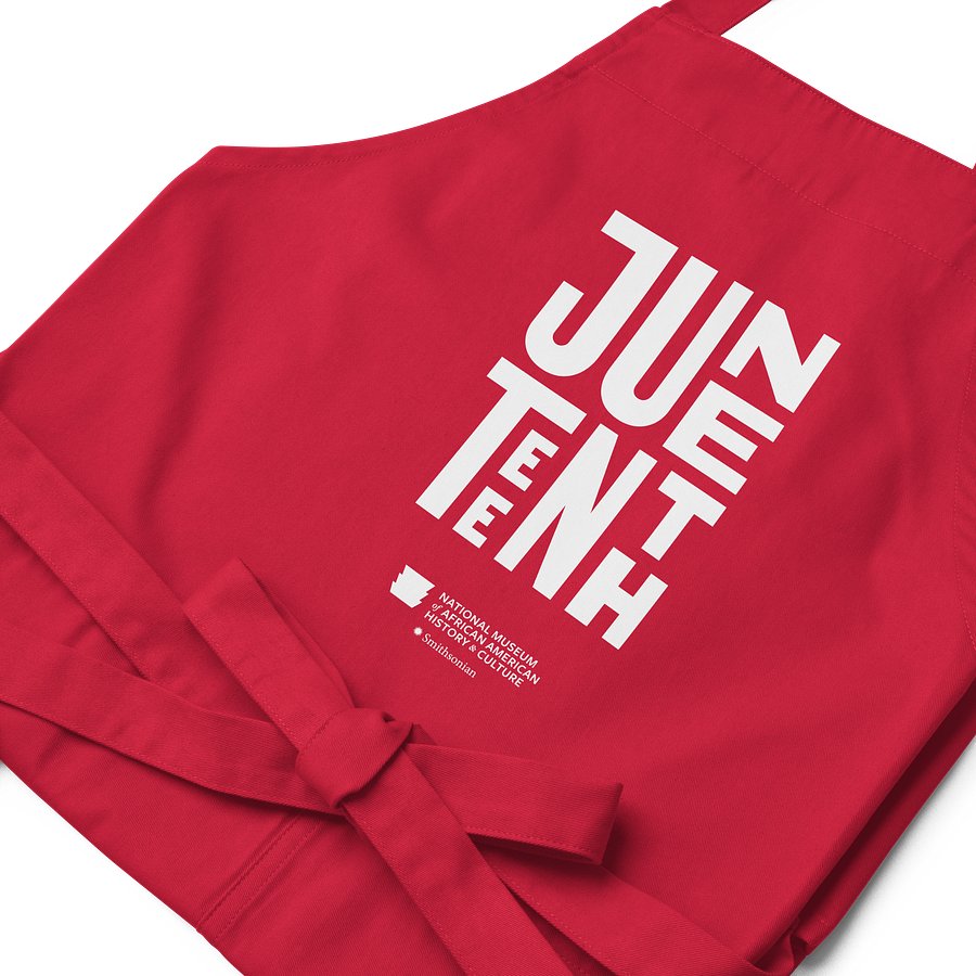 Juneteenth Apron (Red) Image 3