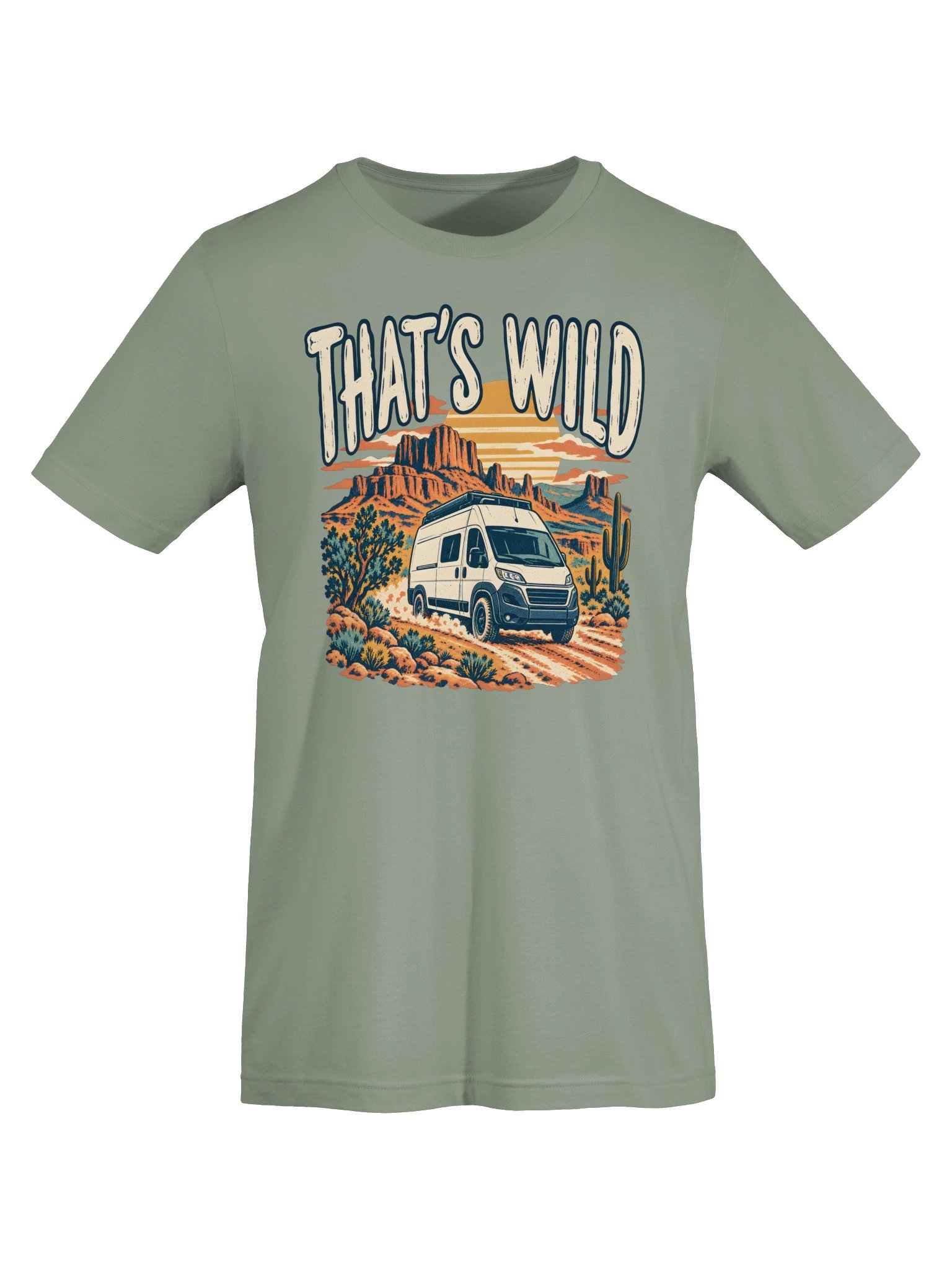 That's Wild Tee | Sage product image (5)