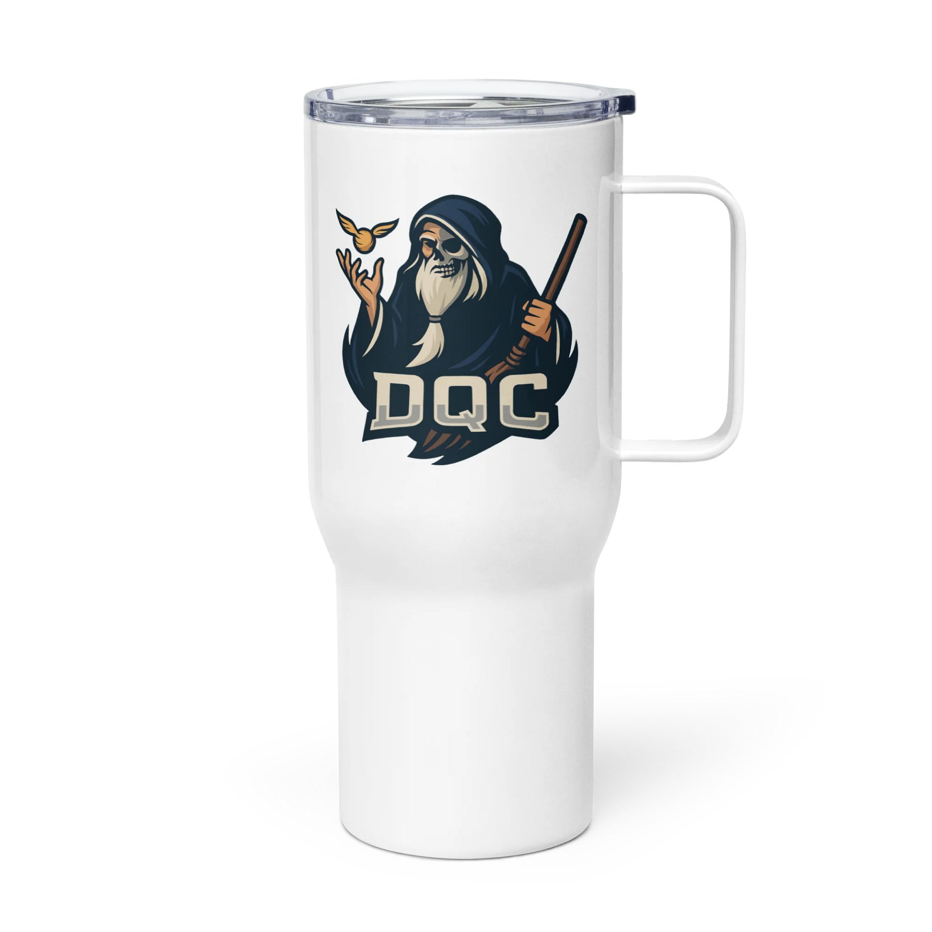 Dumbledorks Quidditch Club Team Travel Mug with a Handle product image (3)