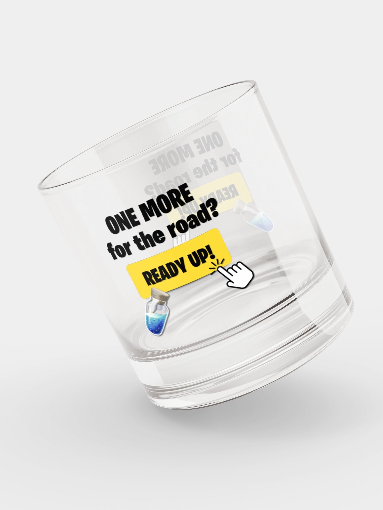 "One more for the road?" Rocks Glass product image (1)
