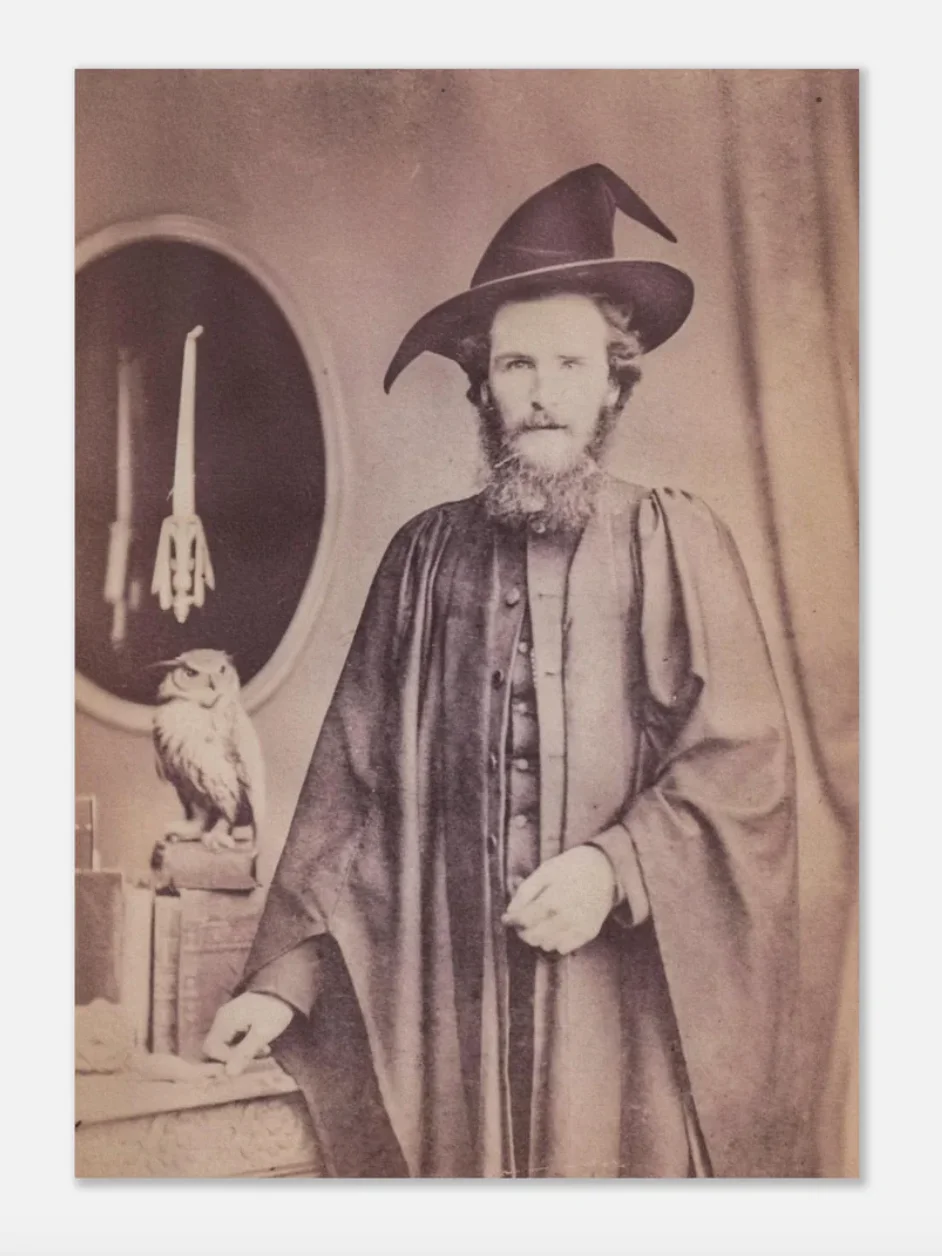 Professor Cedric Hollowgast Wizard Art Print product image (1)