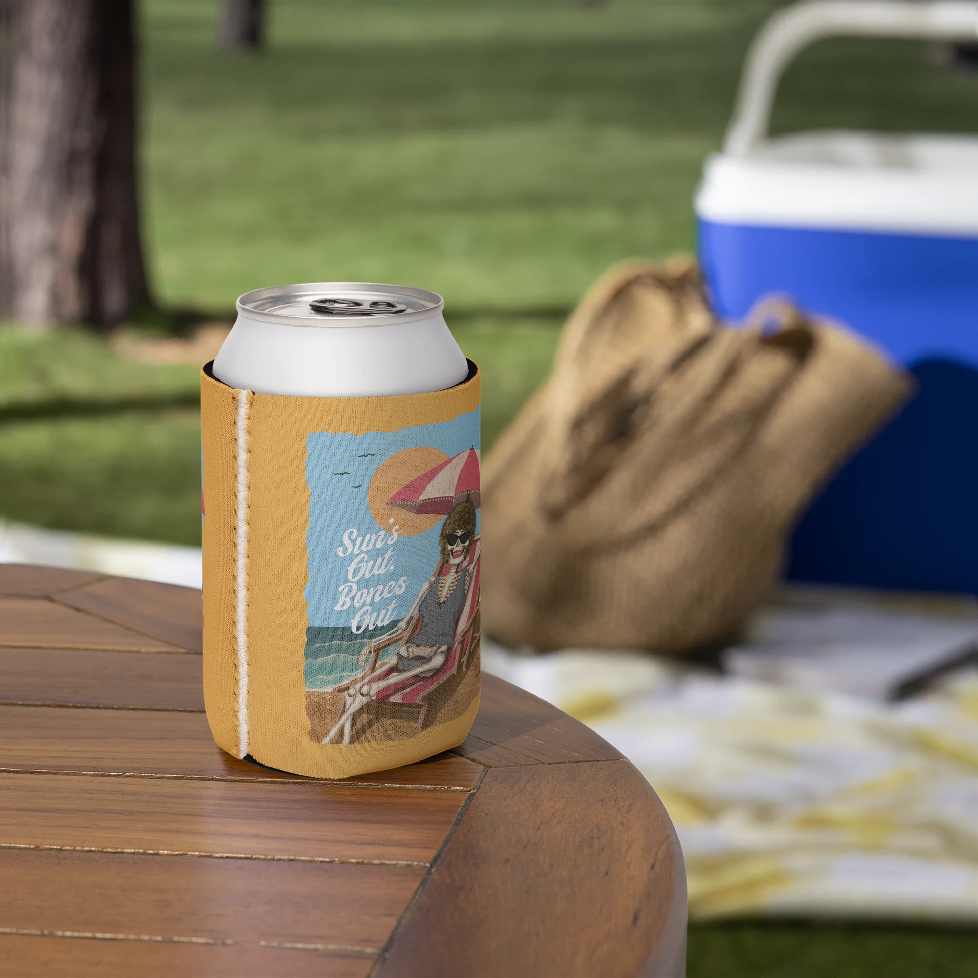 Sun's Out Bones Out Coozy product image (6)