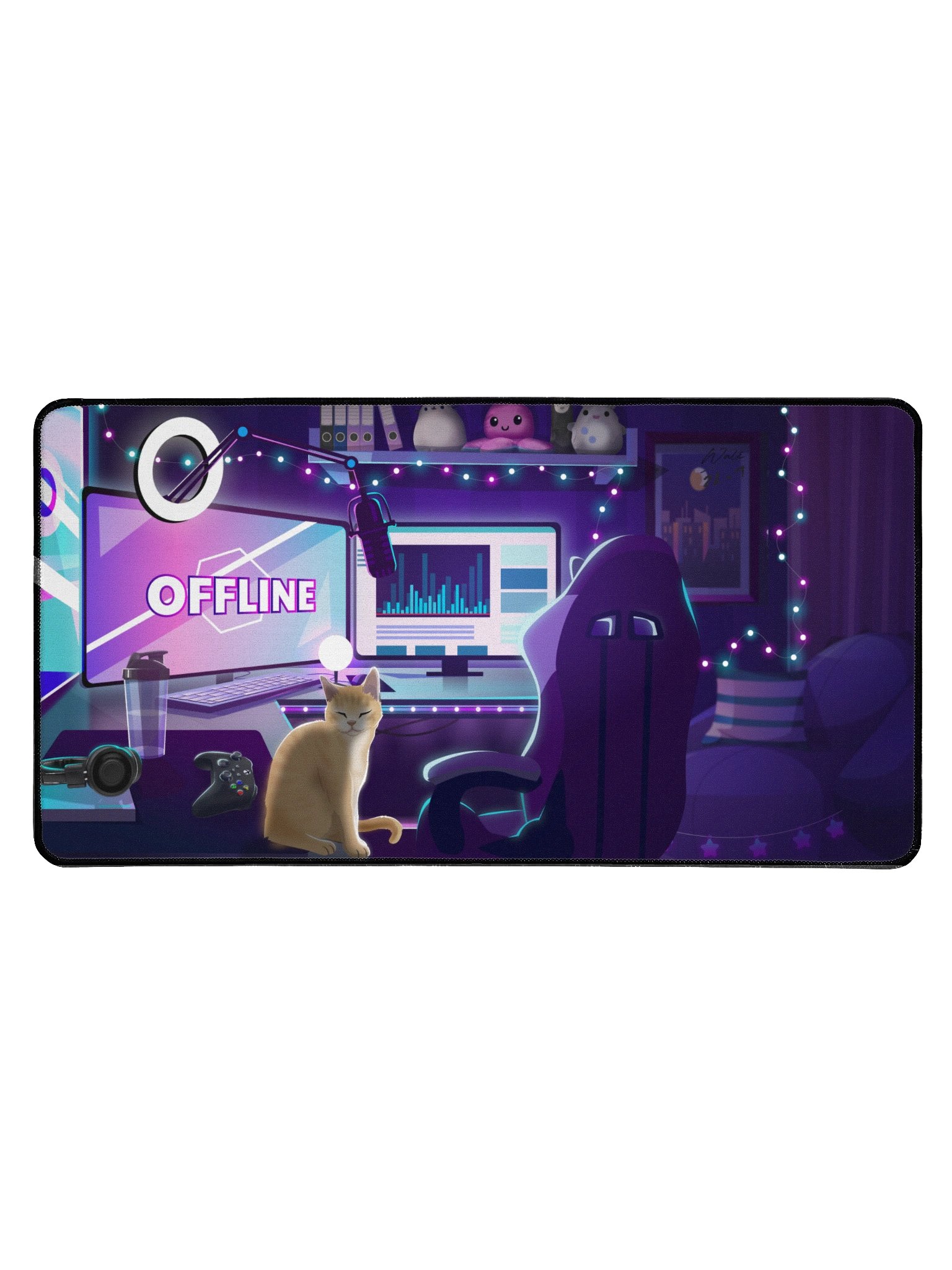 Stream Room Desk Mat product image (1)