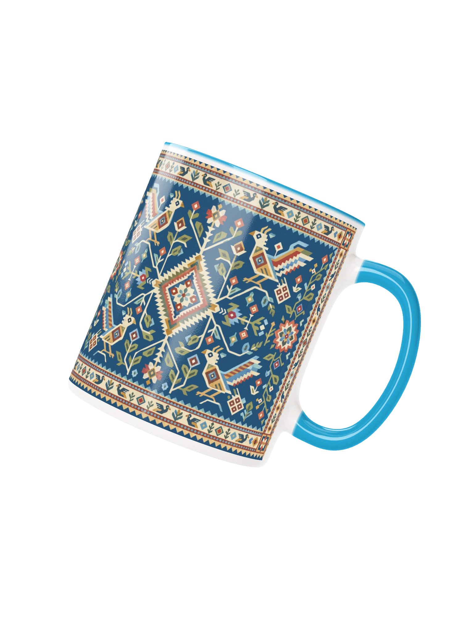 Folk Art Mug – Midnight Blue Birds product image (33)