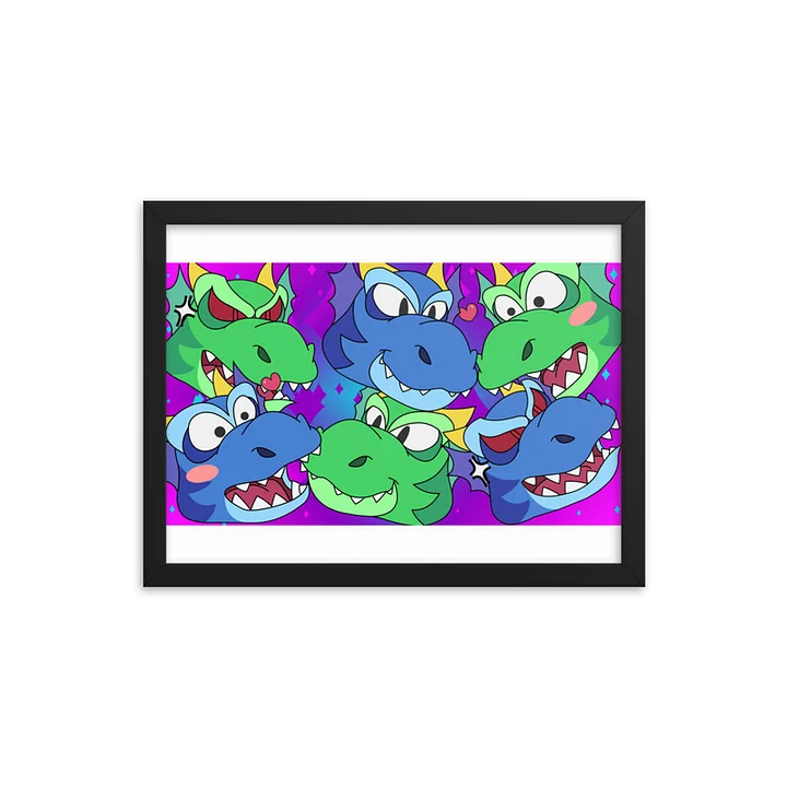 Lots of Dragons Enhanced Matte Paper Framed Poster product image (3)