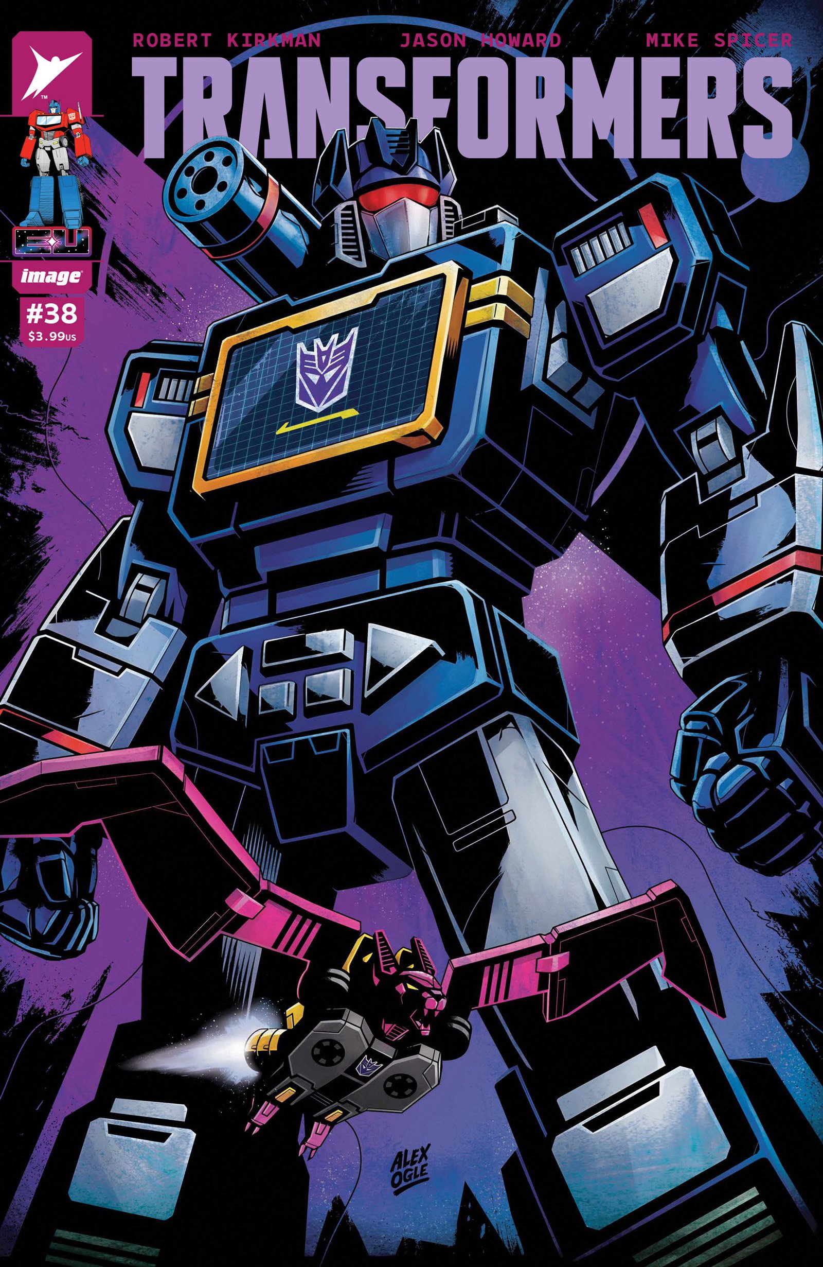 Transformers #38 Variant Comic Book Signed By Cover Artist (Member Version) product image (1)