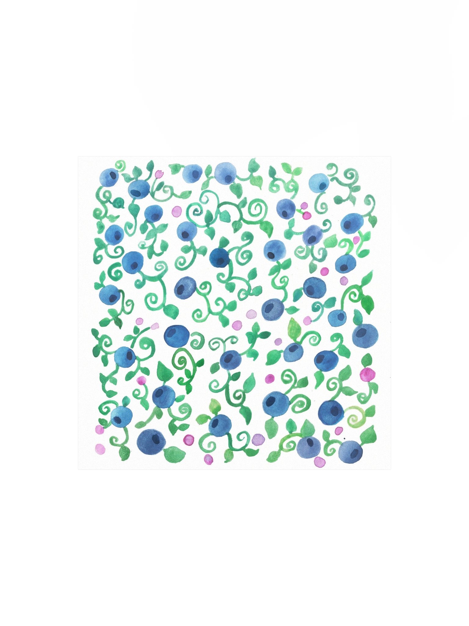 Blueberries Art Print product image (1)
