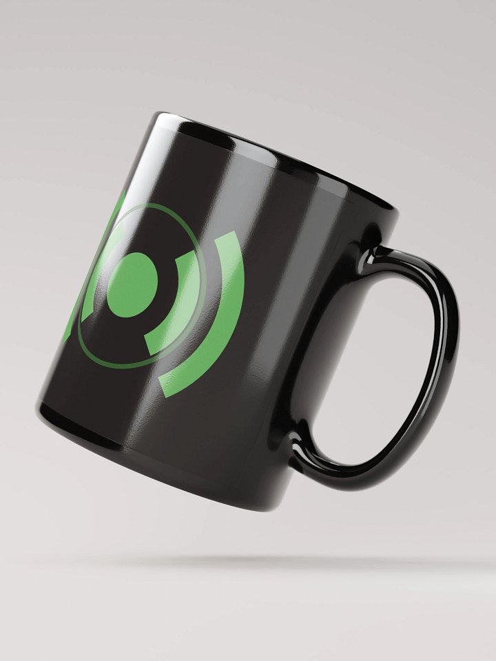 Lanterns Live Emblem & Logo | Black Glossy Mug by Mugz product image (1)