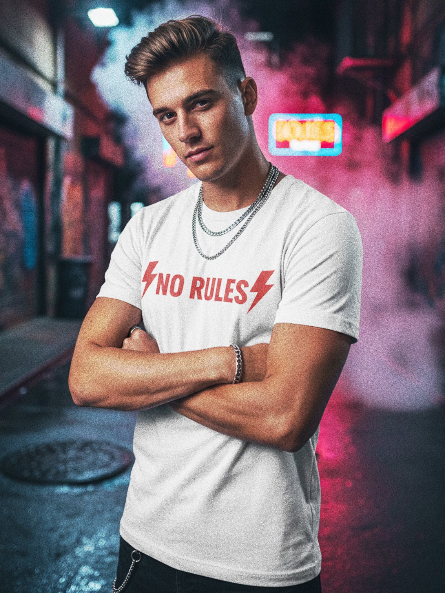 No Rules - Rebel Streetwear Statement Tee product image (1)