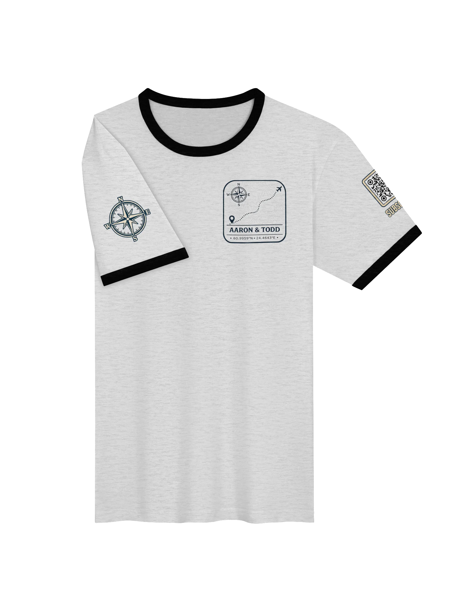 Aaron & Todd Coordinates Ringer Tee product image (11)