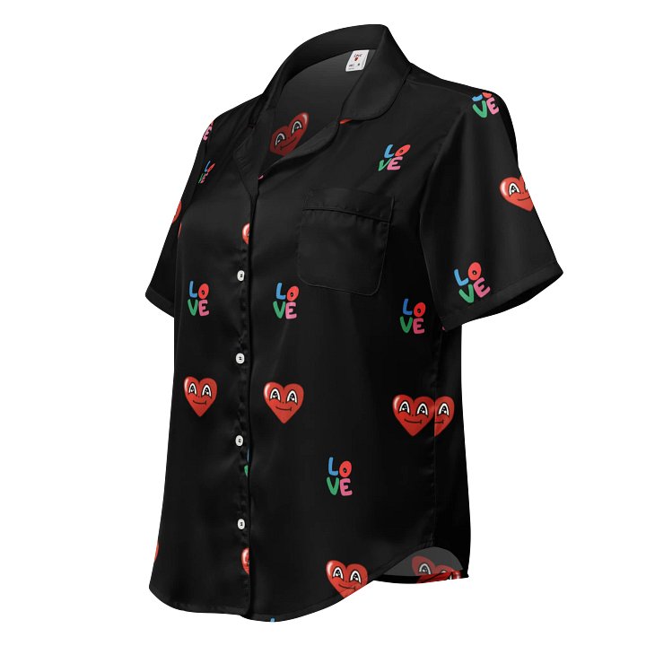 'Love-Heart' Pyjama Short Sleeve Top product image (1)