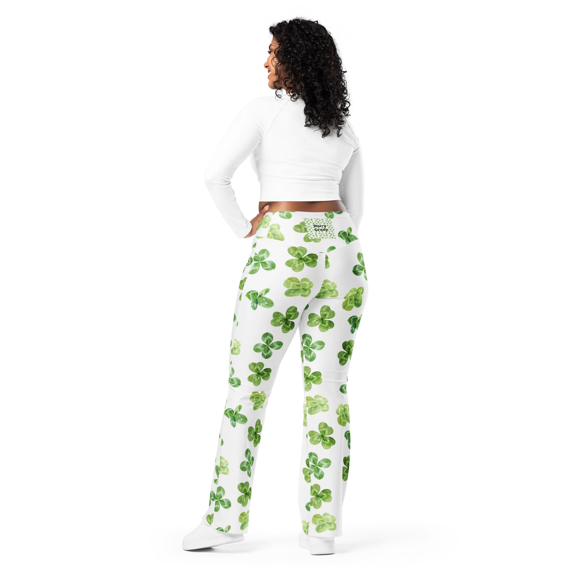 Barry Grady 'Lucky Clover' Flare Leggings product image (3)