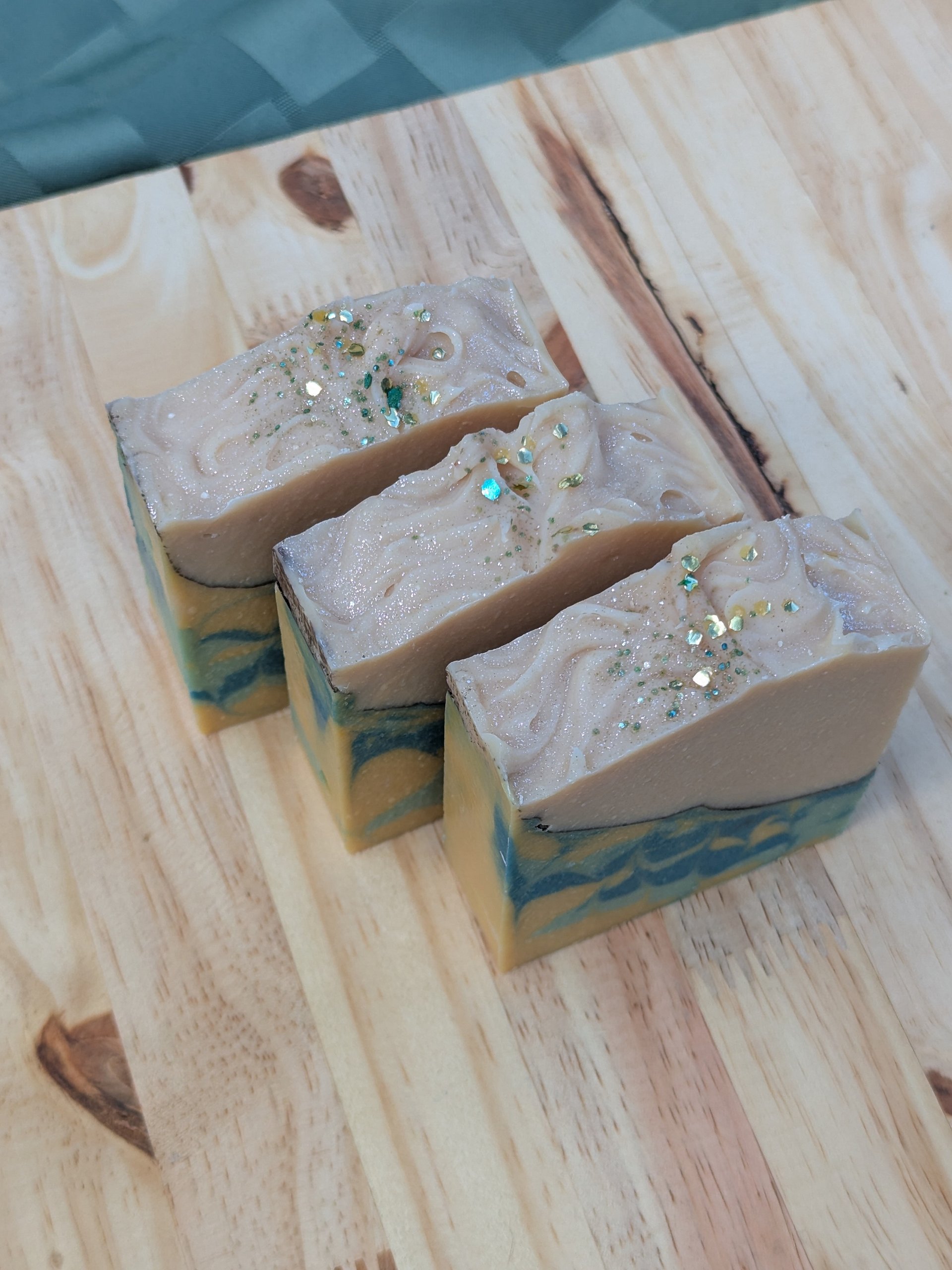 Pineapple Pine Cold Process Goat Milk Soap product image (1)