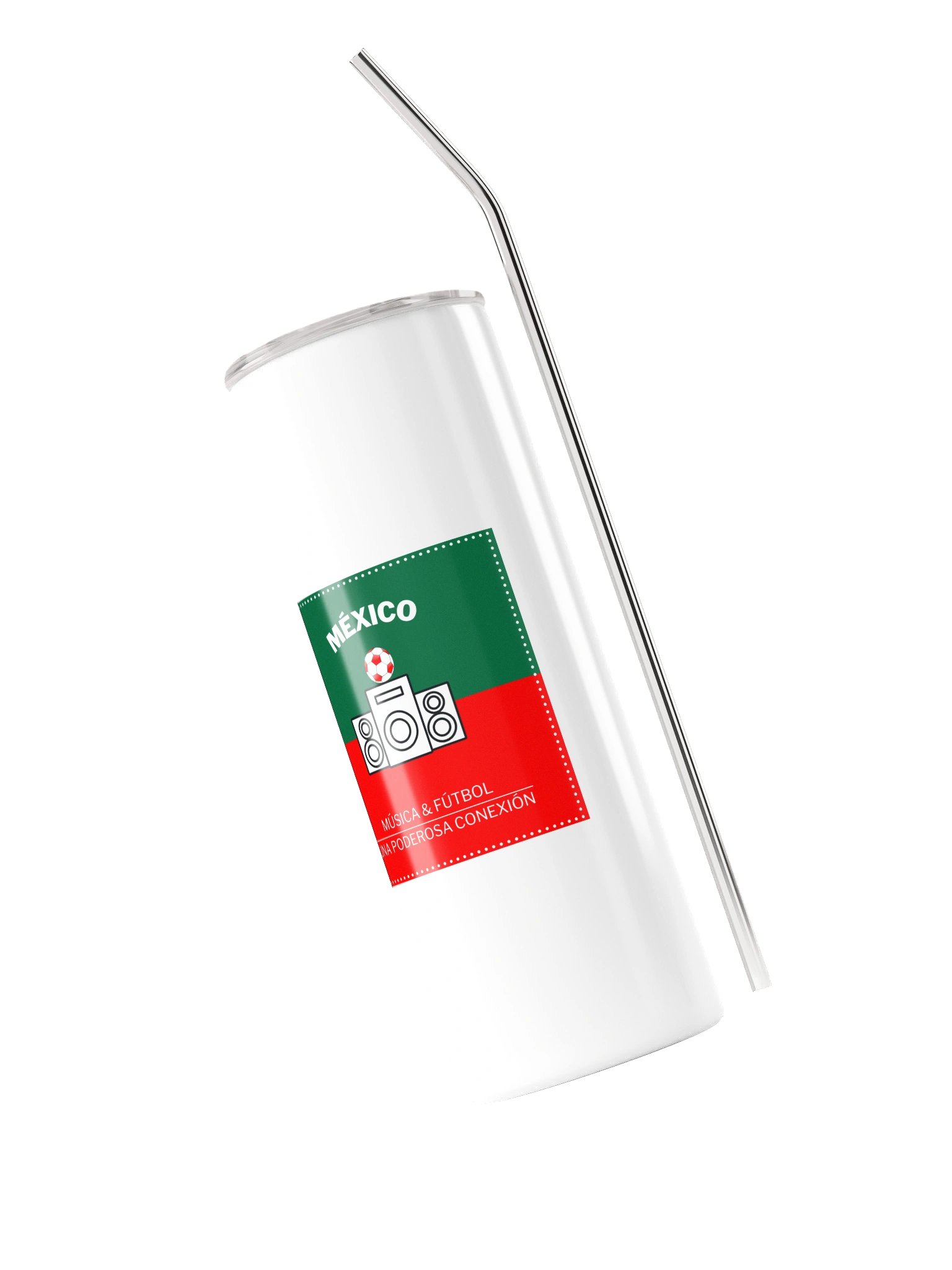 MÉXICO SOCCER Stainless Steel Tumbler product image (3)
