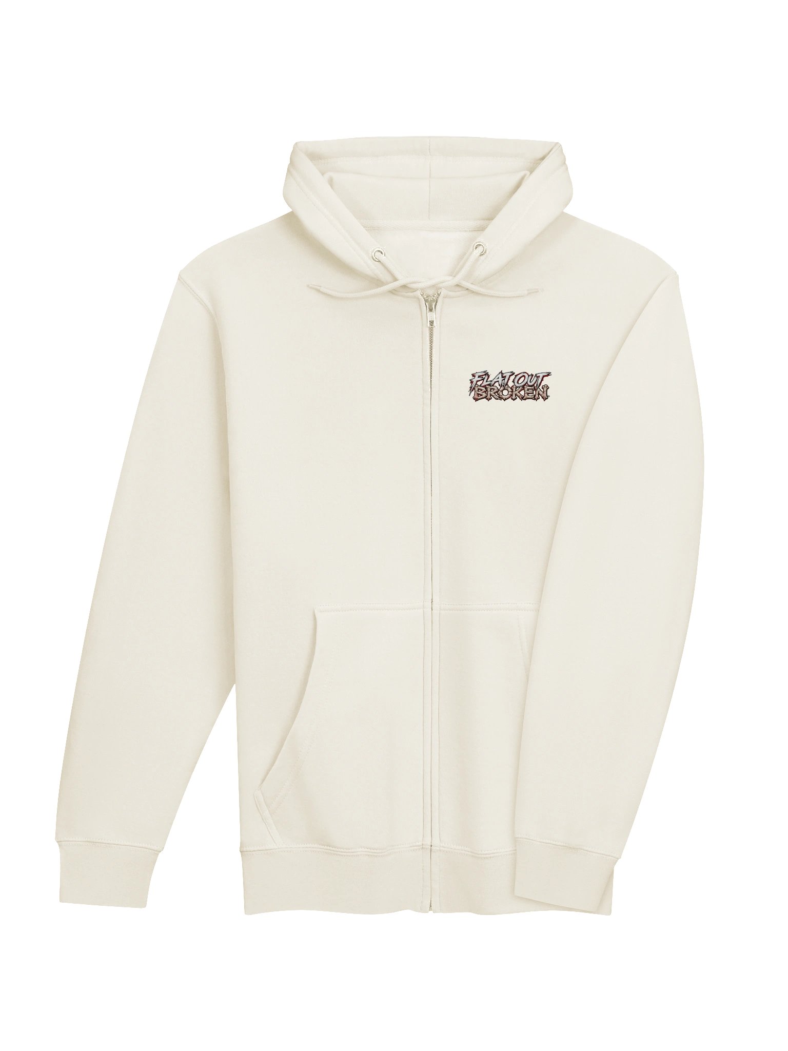 FLAT OUT BROKEN™ — MESS WITH THE BULL — FULL ZIP HOODIE product image (4)