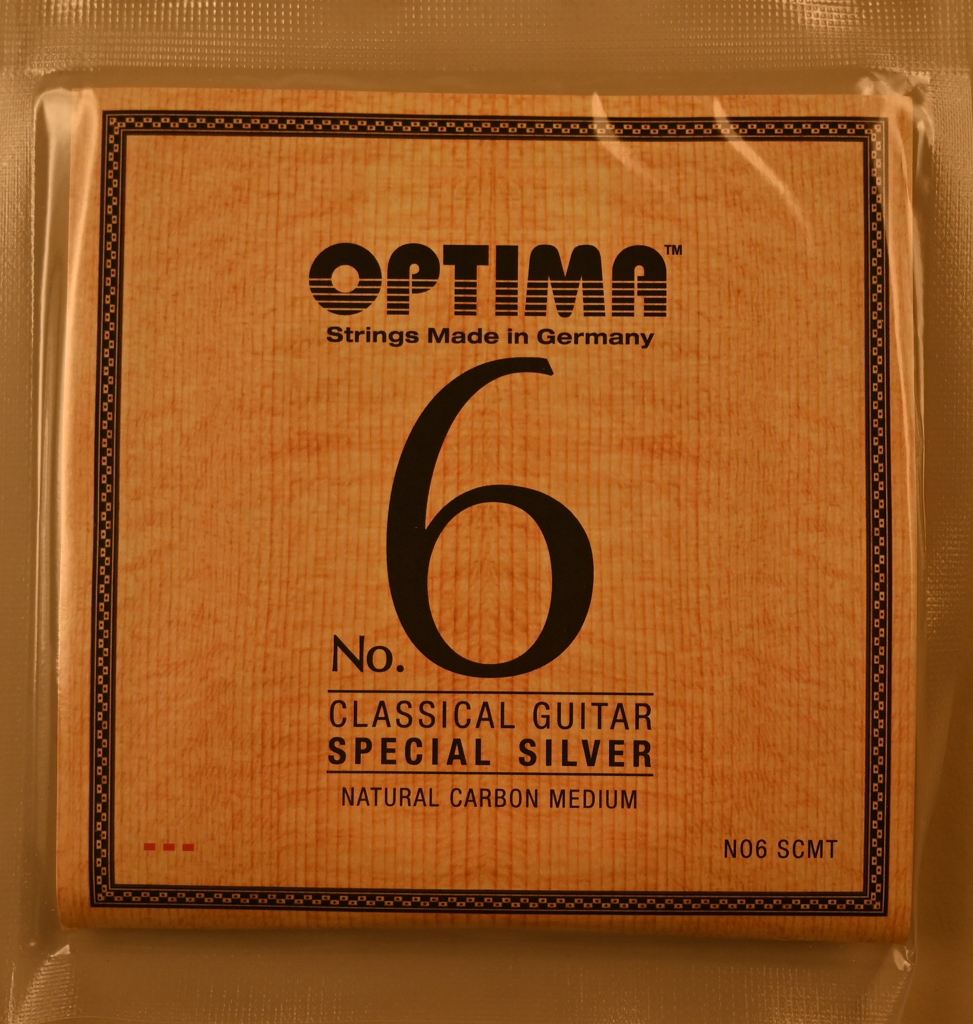 No. 6 Classical Guitar Special Silver Natural Carbon Medium product image (1)