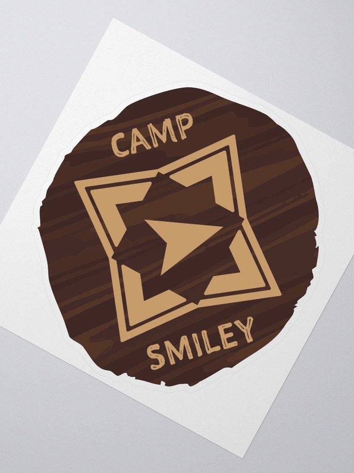 Camp Smiley Compass (Sticker) product image (2)