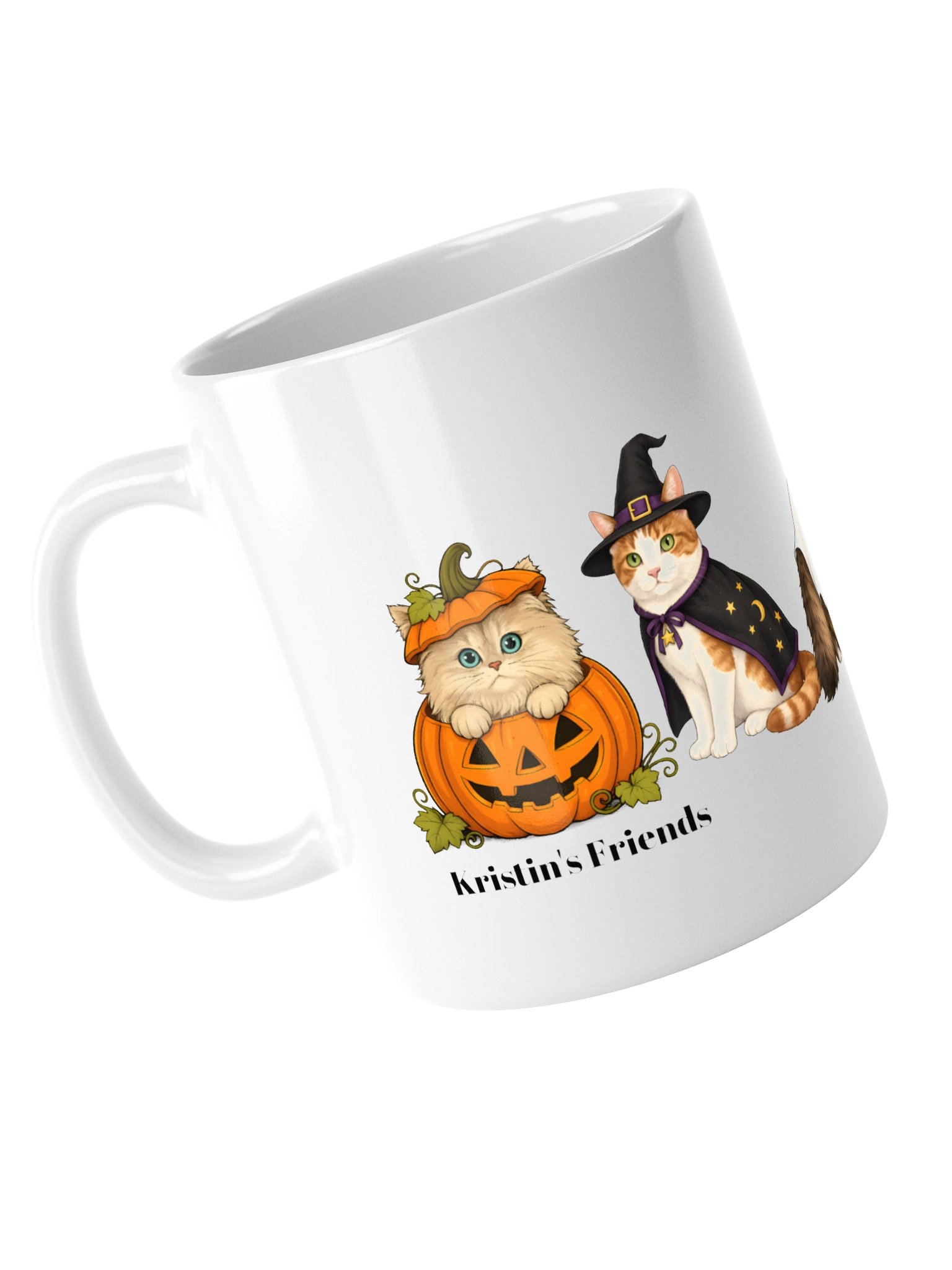 Kristin's Friends Halloween Cats Coffee Mug product image (5)