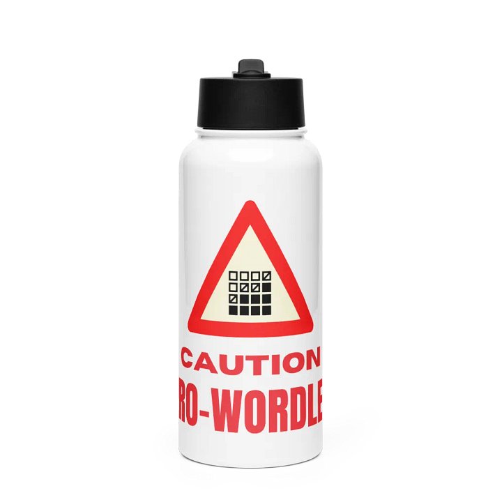 Caution Pro-Wordler Thermos product image (1)