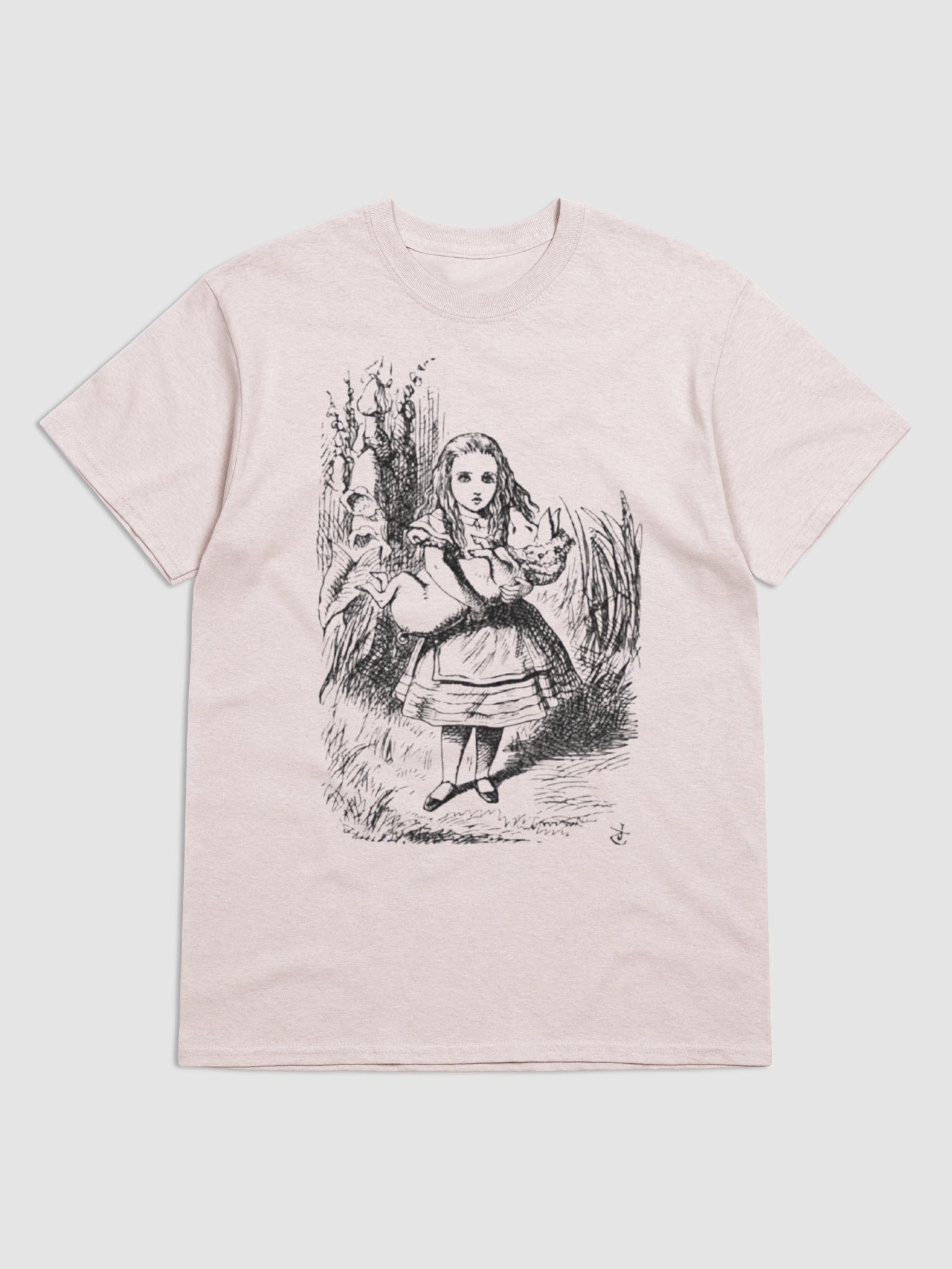 Pig and Pepper, Heavyweight Cotton T-Shirt, Alice's Adventures in Wonderland, Chapter 6 product image (5)