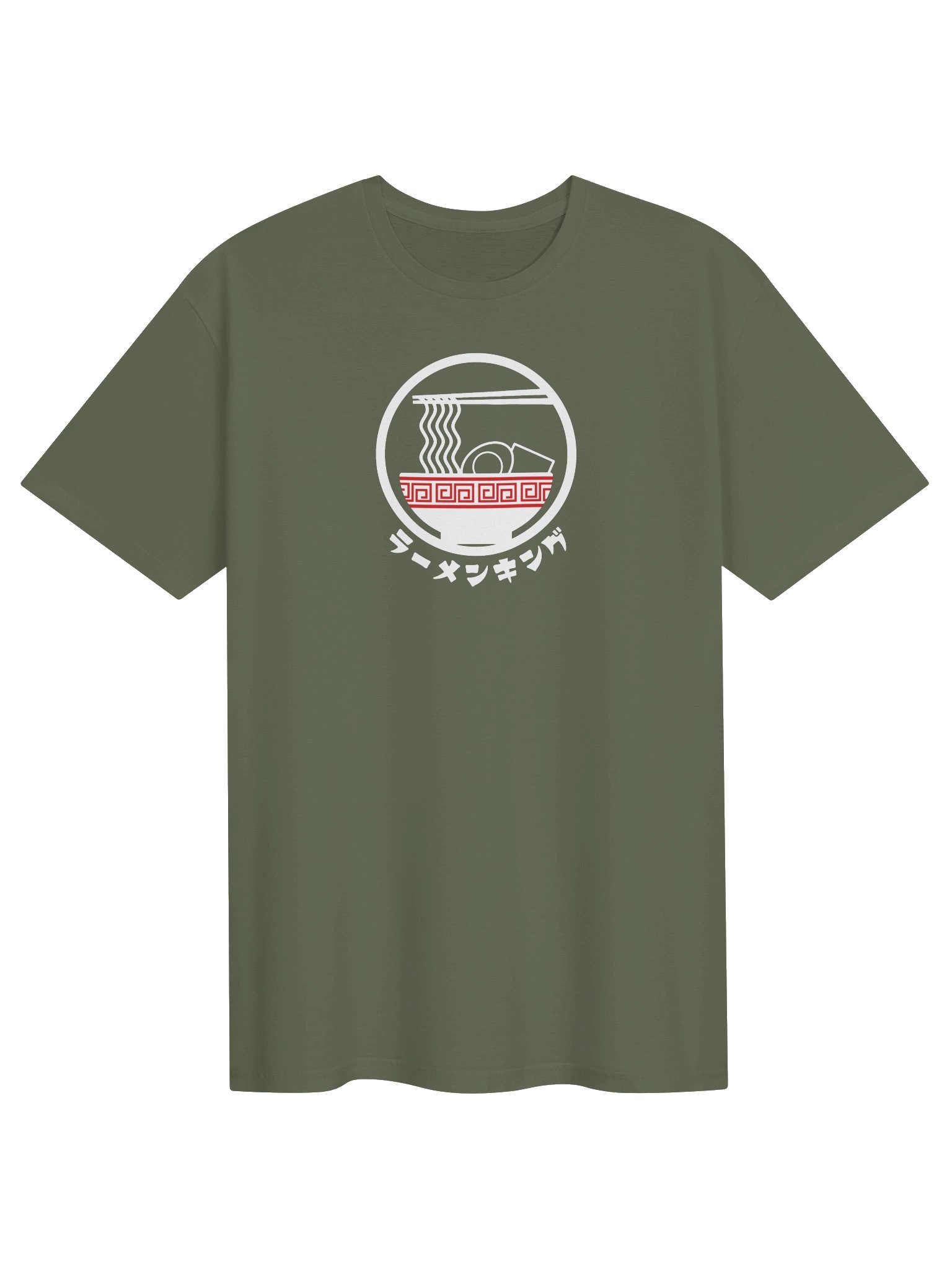 Ramen King (White Print) - Unisex Adult Super Soft Lightweight T-shirt product image (1)