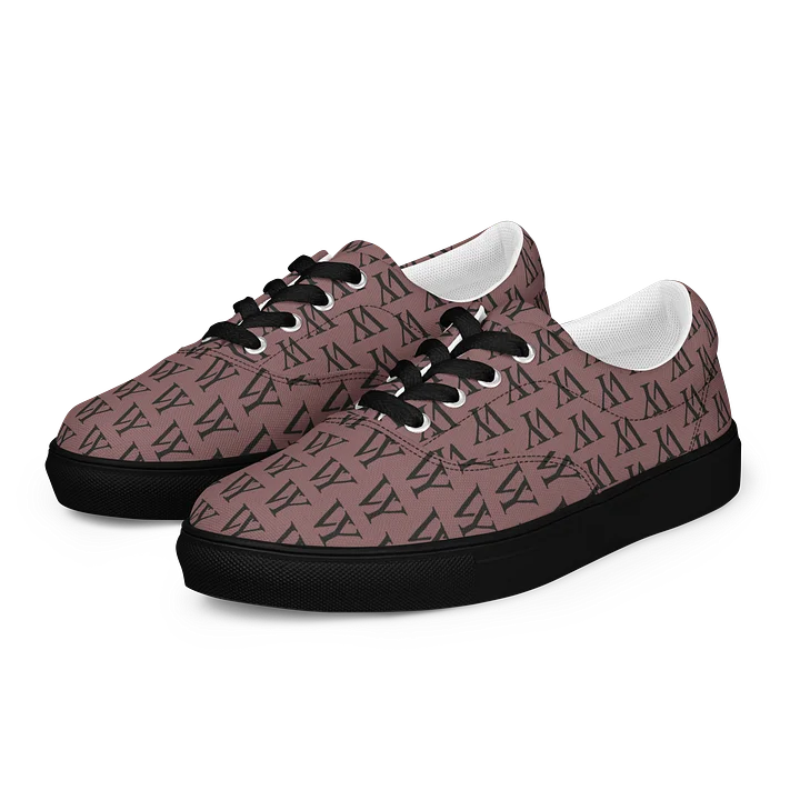 BROWN VYNING Men's Lace-Up Canvas Sneakers product image (2)