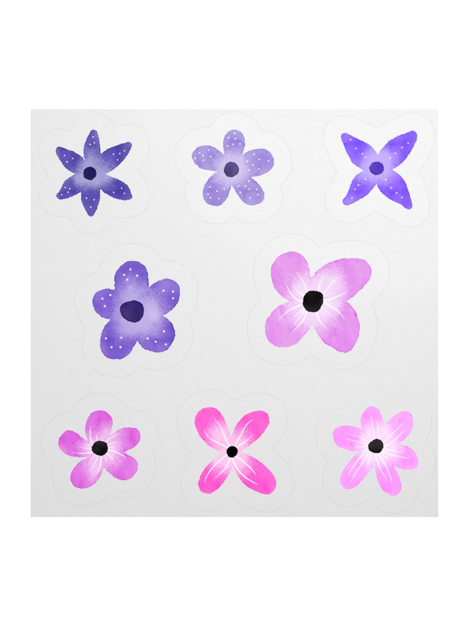 Enchanted Garden Kiss Cut Stickers Set 1 product image (3)