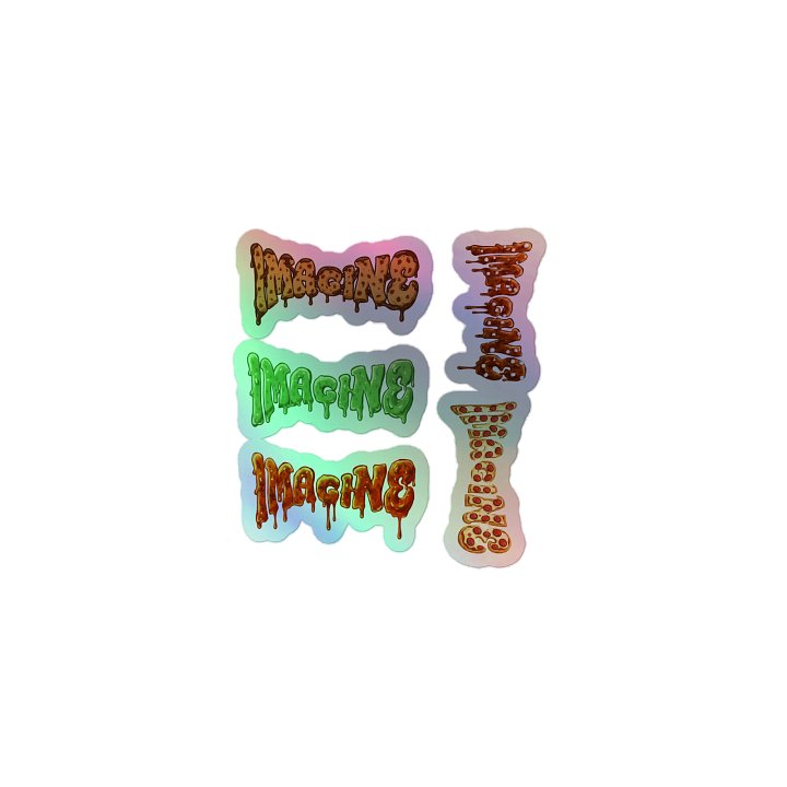 IMAG1NE V2 | HOLOGRAPHIC STICKERS product image (1)