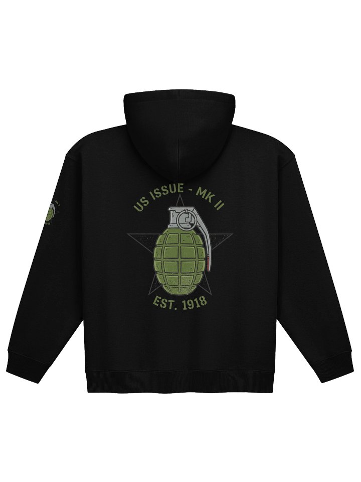 Hoodie Bio "G.I. Retro" – Style Vintage Militaire Authentique product image (8)